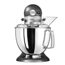 Kitchenaid Planetaria - Artisan - Robot da Cucina con testa inclinabile e 7 accessori - 4.8 L - Impastatrice - Color Argento medaglia - 3