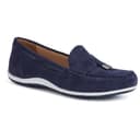 Geox Womens D35dna00022 Moccasin, Navy, 6 UK - 1