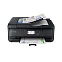 Canon PIXMA TR7650 Multifunktionsdrucker DIN A4 - Farbtintenstrahldrucker schwarz 4 in 1 (Scanner, Kopierer, kabelloser Drucker, Fax, Cloud Link, ADF, WLAN, LCD, 4800 x 1200 DPI, AirPrint & Mopria) - 1