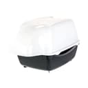 Ferplast Lettiera Gatto Chiusa, Toilette per Gatti Coperta, utilizzabile anche in Esterno, a Prova di Pioggia, 43,5 x 73,5 x h 41 cm, COSMIC OUTDOOR Lettiera Gatto Grande, Nero - 6
