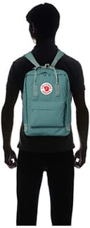 Fjällräven 23524 Kånken Laptop 15" Unisex Sports Backpack - Adult Frost Green OneSize, Frost Green, Taglia unica, Sporty - 2