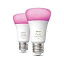 Philips Hue White and Color Ambiance Lampadina Smart LED, Attacco E27, Luce Bianca o Colorata, 15W, 2 Pezzi - 6