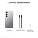 Samsung Galaxy S25 Smartphone AI, 3 anni di Garanzia del produttore, Display 6.2'' FHD+ Dynamic AMOLED 2X, Fotocamera 50MP, RAM 12GB, 128GB, 4.000 mAh, Silver shadow [Versione italiana] - 8
