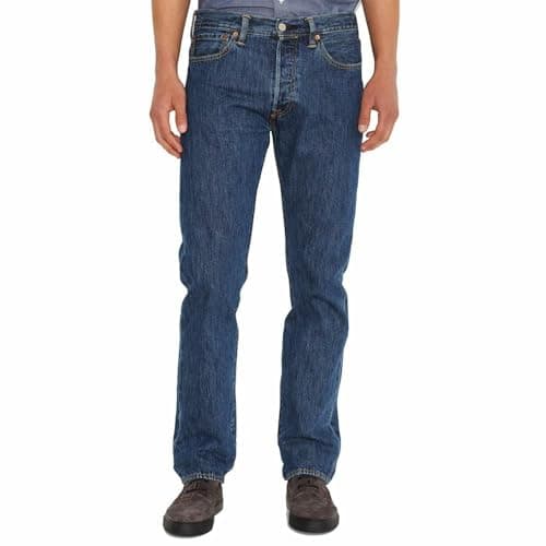 Levi's 501 Original Fit V5, Jeans Uomo, Stonewash, 32W / 34L