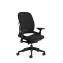 Steelcase Leap Ergonomischer Bürostuhl mit LiveBack Lumbalstütze und flexibler, S-förmiger Rückenlehne Onyx Schwarz, 62 x 68 x 100 - 1
