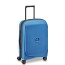 DELSEY PARIS - BELMONT PLUS - Valigia da cabina rigida 55 cm x 40 cm x 20 cm - 33 L - S Slim - Blu zinco - 2