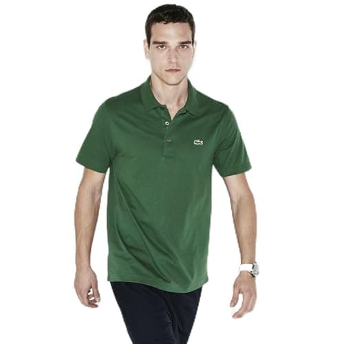 Lacoste Herren S/S Polo Classic (1er Pack), Grün, XL