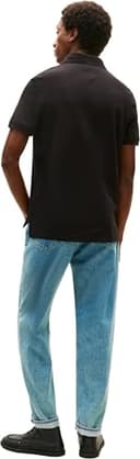 Tommy Hilfiger Herren Poloshirt Kurzarm 1985 Regular Fit, Schwarz (Black), XXL - 2