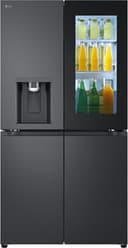 LG GMG960EVEE Multi-Door Kühlschrank mit Gefrierfach (638 L, Energieklasse E) mit InstaView und Craft Ice, Eis- und Wasserspender, Total No Frost, Silber - 1