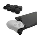 GIOPUEY Joystick Thumb Stick Grips Cap Compatible con PlayStation Portal Remote Player, 8 Pack Silicone Thumb Grip Caps Joystick Caps Protective Case Funda Protectora, Soft Anti-Slip - Black - 4