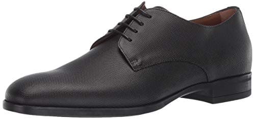 Hugo Boss Men's Kensington Leather Derby Shoe Oxford, Black, 8.5 UK