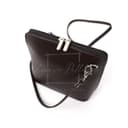 Lusso in pelle Genuine Italian Leather Handbag with Detachable Straps - Handmade Leather Crossbody Bag - Elegant Women's Handbag (Chocolate) - 5