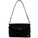 GUESS Brenton Flap Shoulder Bag Coal Logo - 1