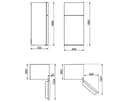 Frigorifero libera installazione Smeg - 2