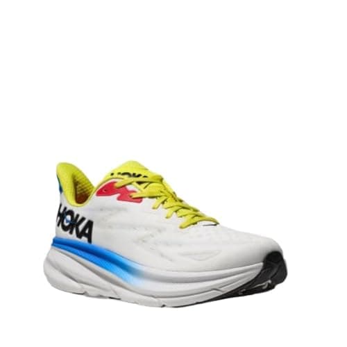 Hoka Clifton 9 Running Shoes Man White Blue