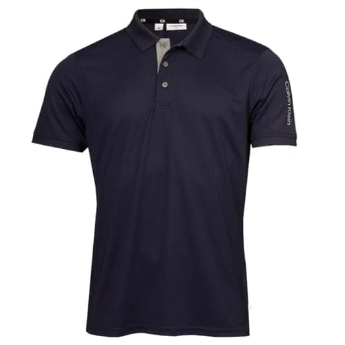 Calvin Klein Mens Club Golf Polo Shirt - Navy - M