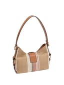 GUESS Schultertasche Camden Mini Shoulder Bag Cognac Multi braun - 3