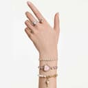 Swarovski Braccialetto Una Angelic, Taglio Round, Bianco, Placcato color oro - 7