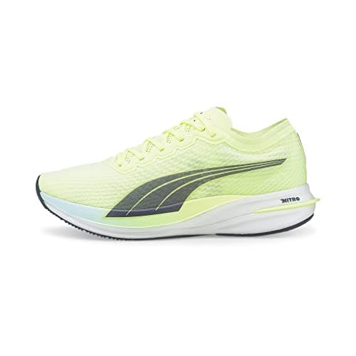 PUMA Deviate Nitro, Men's Running Shoes, Lemon Tree, 7 UK