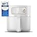 Philips Airfryer Combi 7000 Series XXL - Friggitrice ad Aria 8,3L (2kg), Airfryer 22-in-1, Connessa al WiFi, con il 99% di Grassi in Meno e Rapid CombiAir, App HomeID, Bianco (HD9876/20) - 2