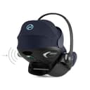 CYBEX Gold Babyschale Cloud G i-Size Plus, Inkl. Neugeboreneneinlage, Ab Geburt bis ca. 24 Monate, Für Kinder ab 40 cm bis 87 cm, Max. 13 kg, Ocean Blue - 5