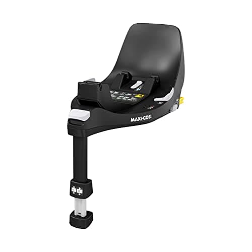 Maxi-Cosi FamilyFix 360 i-Size Base, Rotating Car Seat System, 360 Swivel ISOFIX Base, 0-4 Years (40-105 cm), One-Hand FlexiSpin Rotation, TravelSafe Rotation Control, Click & Go, Black