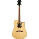 EKO GUITARS - ONE D150CE NATURAL, Chitarra Acustica Elettrificata CE serie ONE, Amplificata con Sistema Fishman Presys II, Fasce Fondo in Mogano, Finitura Gloss, Scala 650mm, Colore Natural - 2