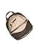 Michael Kors Rhea Medium Signature Logo Backpack Brown - 2