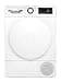 Bosch WQG233D21 Series 6, Heat Pump Dryer 9 kg, Quick Drying, Half Load Option, with Moisture Sensor, Easy Clean Filter, Sensitive Drying Fabric, Drum Reverse, White - 1