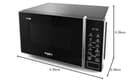 Whirlpool MWP 203 SB, Microonde a libera installazione, 20 L, Autocook, Grill al quarzo - 6