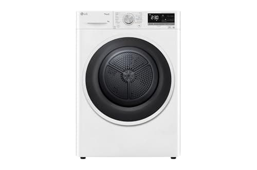LG RH90V5AV6N Asciugatrice Smart a Carica Frontale 9 Kg, Libera Installazione, Classe D, Intelligenza Artificiale, 60 x 69 x 85 cm - Bianco