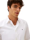 Tommy Hilfiger Uomo Camicia Flex Poplin Kent Collar Slim Fit, Bianco (White), XS - 3