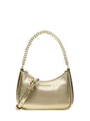 Michael Kors Jet Set Travel Extra-Small Metallic Convertible Crossbody Pale gold - 1