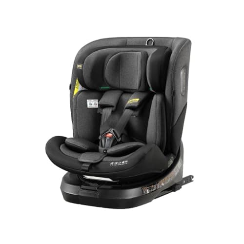 Jovikids Ranger TT 360° Rotating Car Seat i-Size, 40-150cm All-in-One with ISOFIX & Top Tether, ECE R129 Approved, Extended Rear-Facing, Adjustable Headrest, Side Protection for Newborn-12 Years