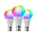 Nanoleaf Essentials 3 Lampadine LED B22 RGBW Smart e Dimmerabile - Luci Led 16M Colori Thread & Bluetooth, Funziona con Google Home Apple, Sincronia Musica e Monitor, Decorazioni Casa e Gaming - 1