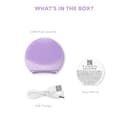 FOREO LUNA 4 body cepillo de cuerpo - Cuidado de toda la piel - Exfoliante para cuerpo - Mejora la absorción de las lociones - Herramienta de drenaje linfático premium - Impermeable - Lavender - 7