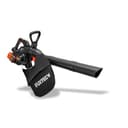 FUXTEC Soffiatore/Aspirafoglie a Batteria 40V 2-in-1 FX-E2LBSSET, Set Completo con 2 Batterie 2Ah e Doppio Caricatore, Potenza 685 m³/h, Impugnatura Ergonomica, Regolatore di Velocità - 10