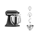 KitchenAid ARTISAN - Robot de cocina (4,8 L, con motor inclinable, 5KSM185PS), color negro - 1