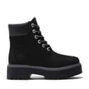 Timberland Stivali Stone Street 6 Inch Waterproof Taglia 40 Codice TB1A5RH5015 Nero Donna - 6