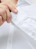 JACK & JONES Herren Freizeit Hemd JJPRPARMA Slim Fit Weiss Blau Schwarz XS-XXL, Größe:XS, Farbe:White SUPER Slim 12097662 - 5