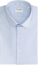 Calvin Klein Camisas de Vestir Delgadas ESNTL Poplin Nos STR SLD para Hombre, Azul (Calm Blue), XL - 1