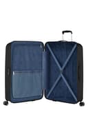 American Tourister Ellipso - Valigetta rigida 79 cm - Trolley con 4 ruote, lucchetto TSA, leggera - 104 L - Nero (Nero) - 5