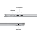 Apple Portatile MacBook Air 15'' con chip M4 (2025): progettato per Apple Intelligence, display Liquid Retina da 15,3'', 16GB di memoria unificata, 512GB di archiviazione SSD, Touch ID; Argento - 5