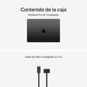 Apple 2025 MacBook Pro (de 14 Pulgadas, Chip M5 de Apple con CPU de 10 núcleos y GPU de 10 núcleos, 16GB Memoria unificada, 512 GB) - Negro Espacial - 6