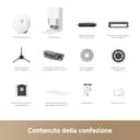 DREAME L40 Ultra A Robot Aspirapolvere e Lavapavimenti con Svuotamento Automatico della Polvere e Doppio Sistema Antigroviglio, Aspirazione da 24.000 Pa, Sollevamento dei Panni di Lavaggio da 10,5 mm - 12