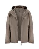 Kapten & Son Everyday 3in1 Funktionsjacke Taupe M | Regenjacke Damen & Herren Beige mit herausnehmbarer Fleecejacke | Outdoor Jacke mit 10.000 mm Wassersäule, aktungsaktiv, winddicht - 1