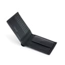 Mauro Pelletteria Portafoglio Uomo Pelle con Portamonete, Made in Italy, Lavorazione Artigianale, Porta carte di Credito, Protezione RFID, Colore Nero - 6