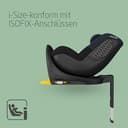 Maxi-Cosi Mica 360 S, Autositz 360 Grad drehbar, 3 Monate– 4 Jahre (61–105 cm), i-Size Baby Autositz, FlexiSpin Drehung, 5 Liegepositionen, G-CELL Schutz, Easy-in Gurthaken, Tonal Black - 6