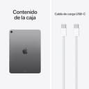 Apple iPad Air de 11 Pulgadas (M4): Pantalla Liquid Retina, 128 GB, cámaras Frontal/Trasera de 12 Mpx, Wi‑Fi 7 con el Chip N1 de Apple, Touch ID — Gris Espacial - 6