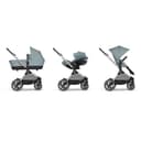 CYBEX Gold Kinderwagen EOS Lux 2-in-1, Reisesystem, Ab Geburt bis 22 kg (ca. 4 Jahre), Stormy Blue - 9